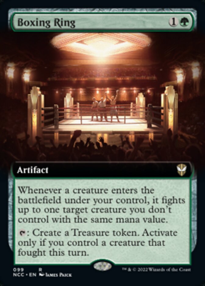 Boxing Ring (Extended Art) [Streets of New Capenna Commander] | Gear Gaming Bentonville