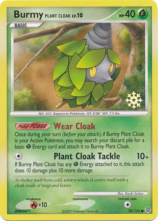 Burmy Plant Cloak (78/132) [Countdown Calendar Promos] | Gear Gaming Bentonville