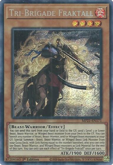 Tri-Brigade Fraktall [MP21-EN171] Prismatic Secret Rare | Gear Gaming Bentonville