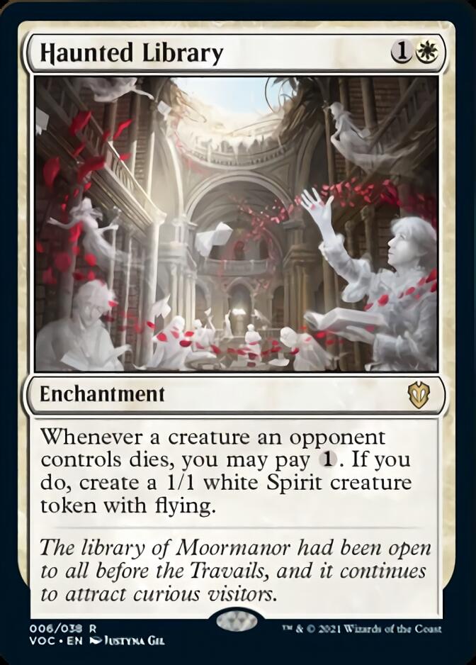 Haunted Library [Innistrad: Crimson Vow Commander] | Gear Gaming Bentonville