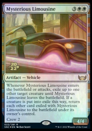 Mysterious Limousine [Streets of New Capenna Prerelease Promos] | Gear Gaming Bentonville