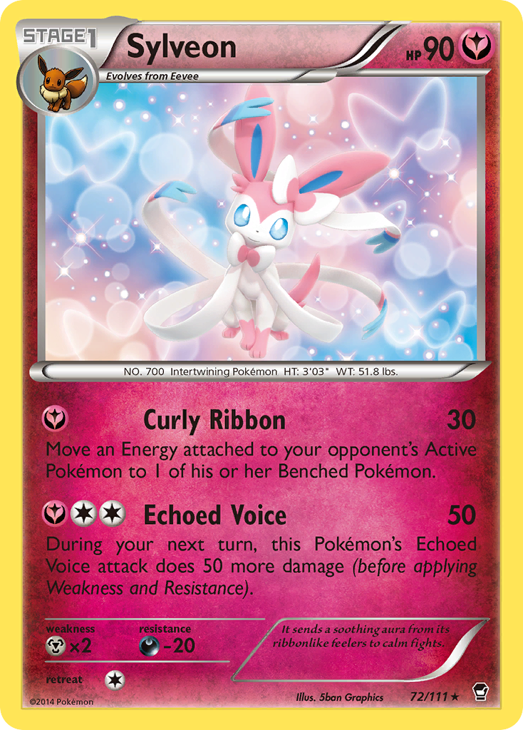 Sylveon (72/111) [XY: Furious Fists] | Gear Gaming Bentonville