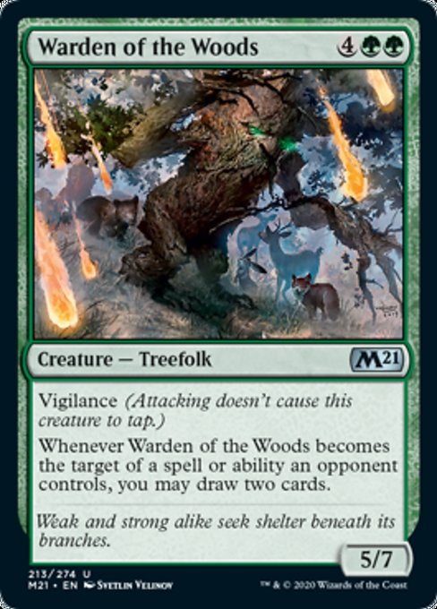 Warden of the Woods [Core Set 2021] | Gear Gaming Bentonville