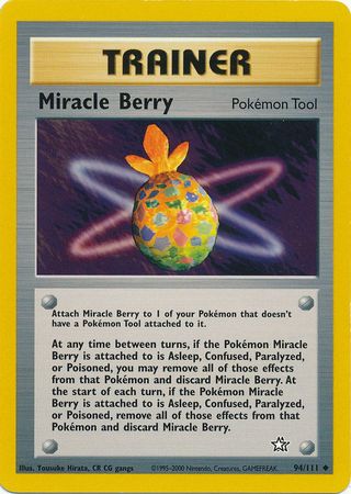 Miracle Berry (94/111) [Neo Genesis Unlimited] | Gear Gaming Bentonville