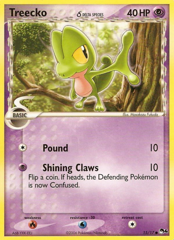 Treecko (15/17) (Delta Species) [POP Series 4] | Gear Gaming Bentonville