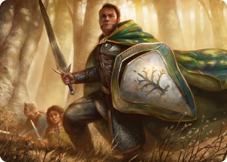 Boromir, Warden of the Tower Art Card [The Lord of the Rings: Tales of Middle-earth Art Series] | Gear Gaming Bentonville