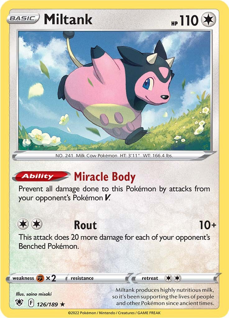 Miltank (126/189) [Sword & Shield: Astral Radiance] | Gear Gaming Bentonville