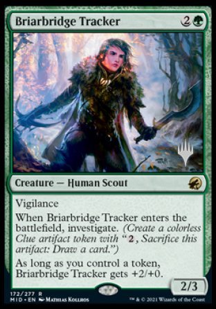 Briarbridge Tracker (Promo Pack) [Innistrad: Midnight Hunt Promos] | Gear Gaming Bentonville