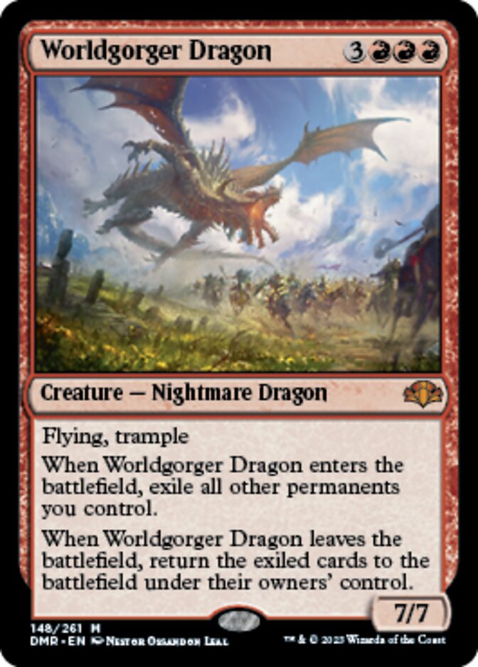 Worldgorger Dragon [Dominaria Remastered] | Gear Gaming Bentonville