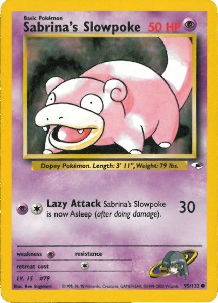 Sabrina's Slowpoke (95/132) [Gym Heroes Unlimited] | Gear Gaming Bentonville