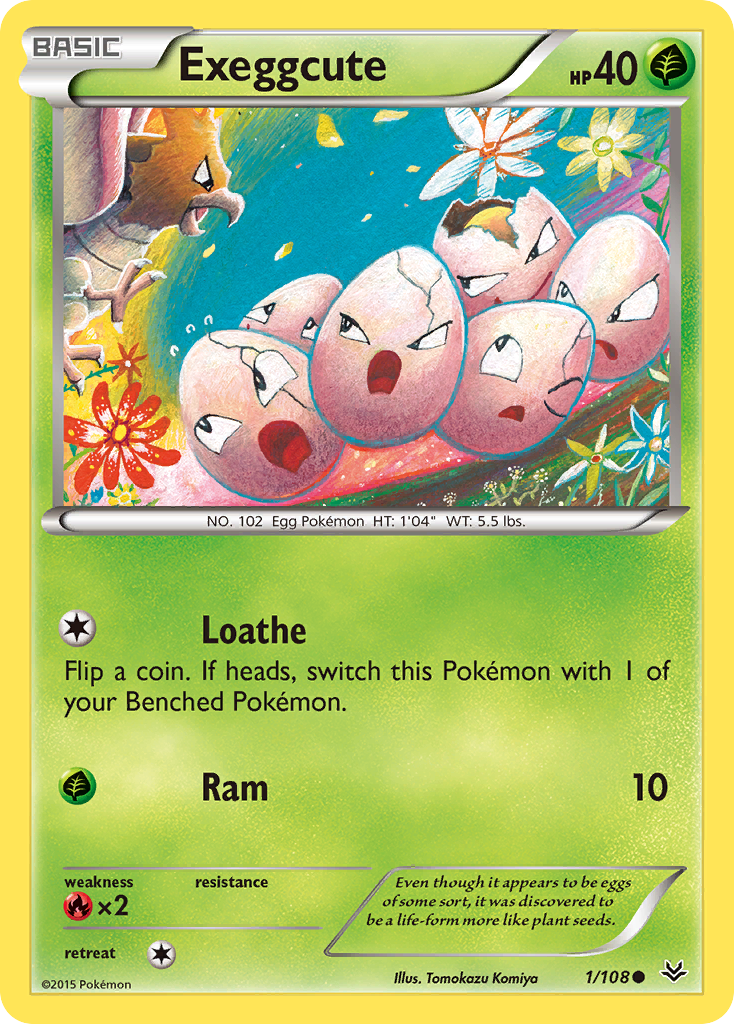 Exeggcute (1/108) [XY: Roaring Skies] | Gear Gaming Bentonville