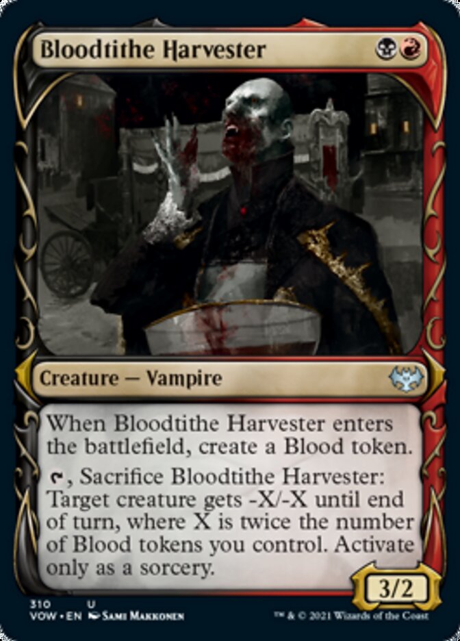 Bloodtithe Harvester (Showcase Fang Frame) [Innistrad: Crimson Vow] | Gear Gaming Bentonville