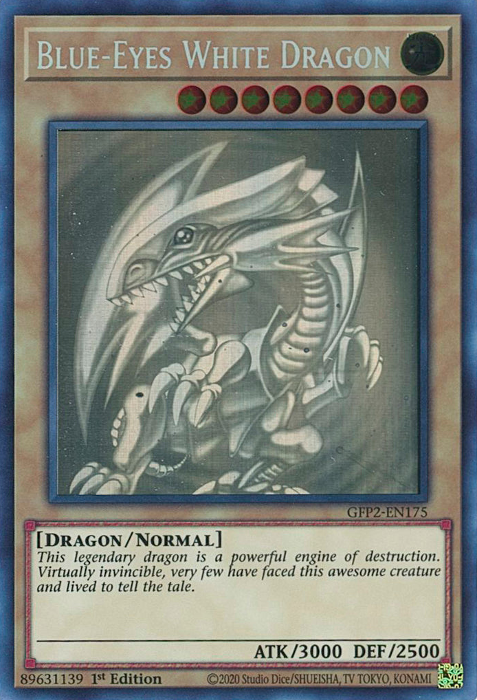 Blue-Eyes White Dragon [GFP2-EN175] Ghost Rare | Gear Gaming Bentonville