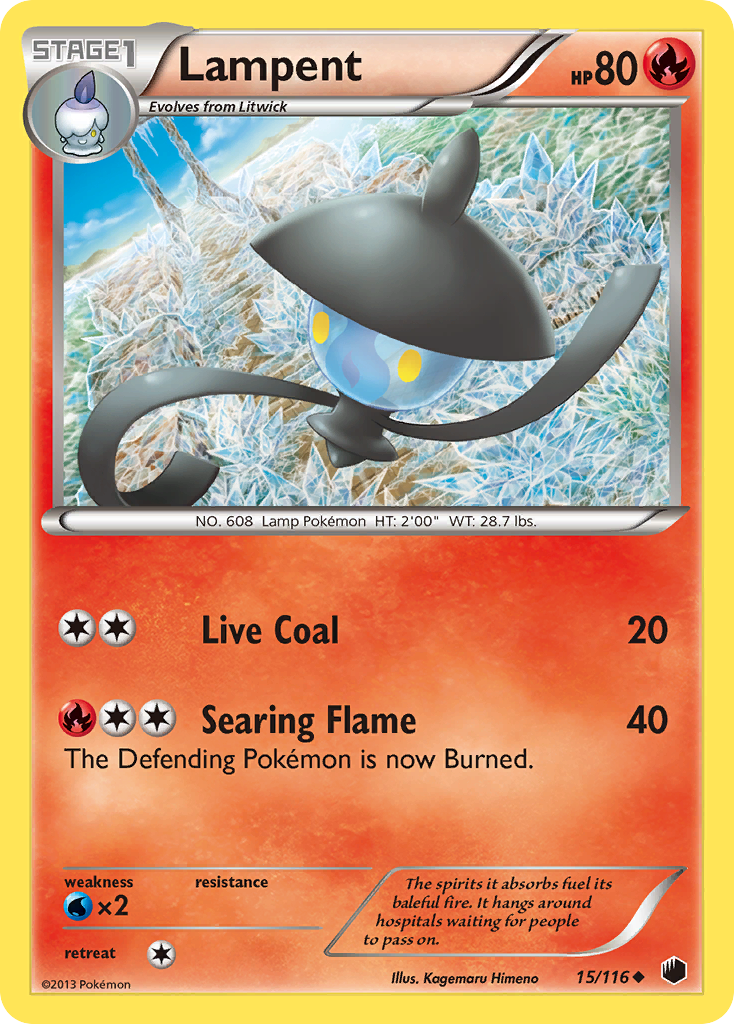 Lampent (15/116) [Black & White: Plasma Freeze] | Gear Gaming Bentonville