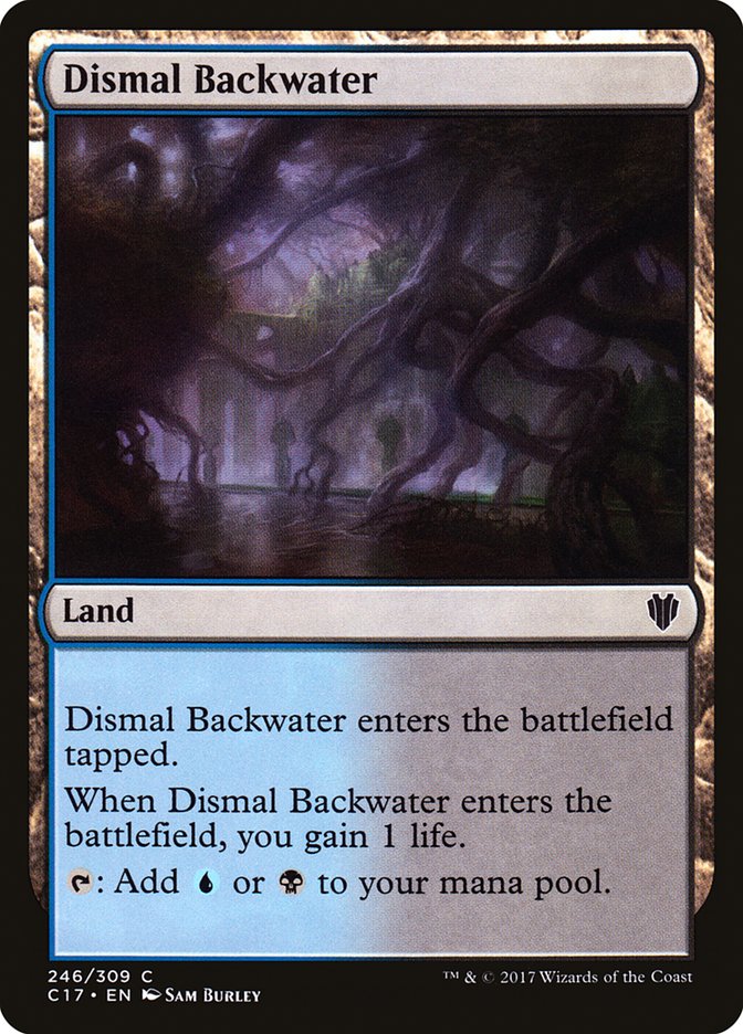 Dismal Backwater [Commander 2017] | Gear Gaming Bentonville