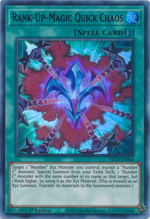 Rank-Up-Magic Quick Chaos (Blue) [DLCS-EN044] Ultra Rare | Gear Gaming Bentonville