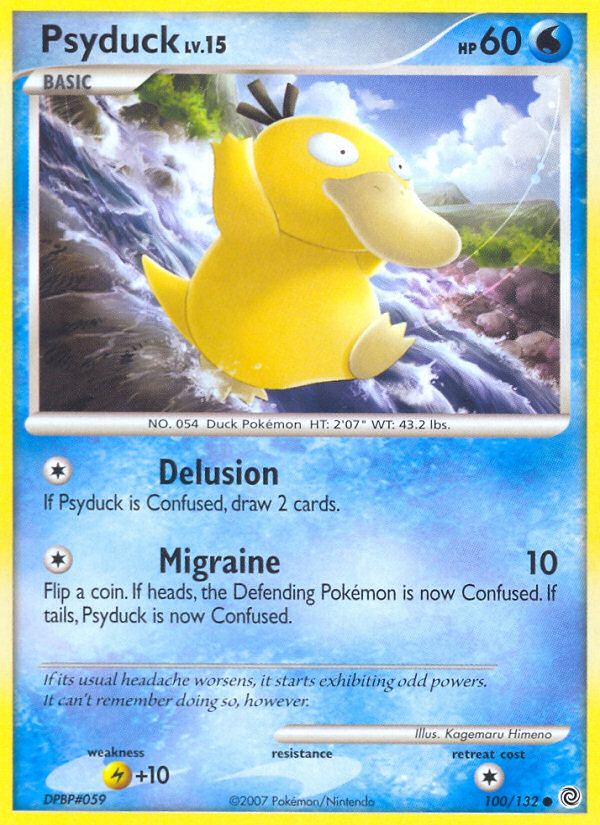 Psyduck (100/132) [Diamond & Pearl: Secret Wonders] | Gear Gaming Bentonville