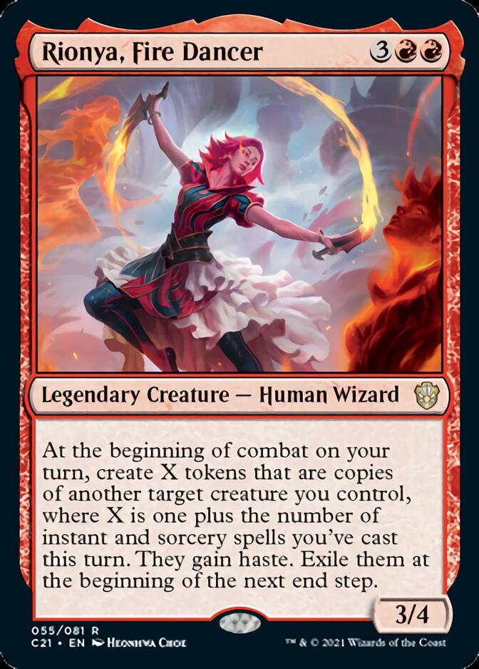 Rionya, Fire Dancer [Commander 2021] | Gear Gaming Bentonville