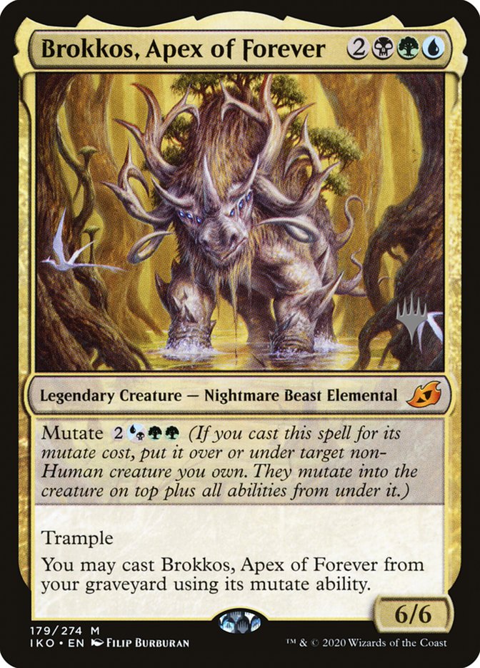 Brokkos, Apex of Forever (Promo Pack) [Ikoria: Lair of Behemoths Promos] | Gear Gaming Bentonville