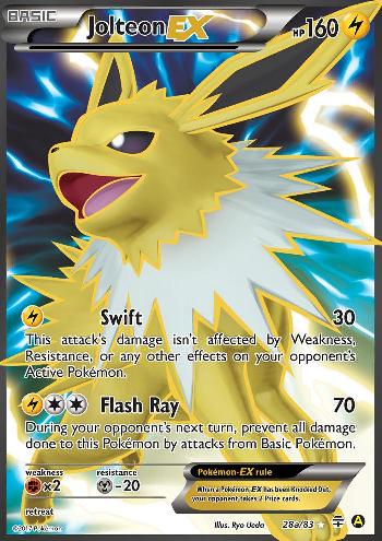 Jolteon EX (28a/83) (Alternate Art Promo) [XY: Generations] | Gear Gaming Bentonville