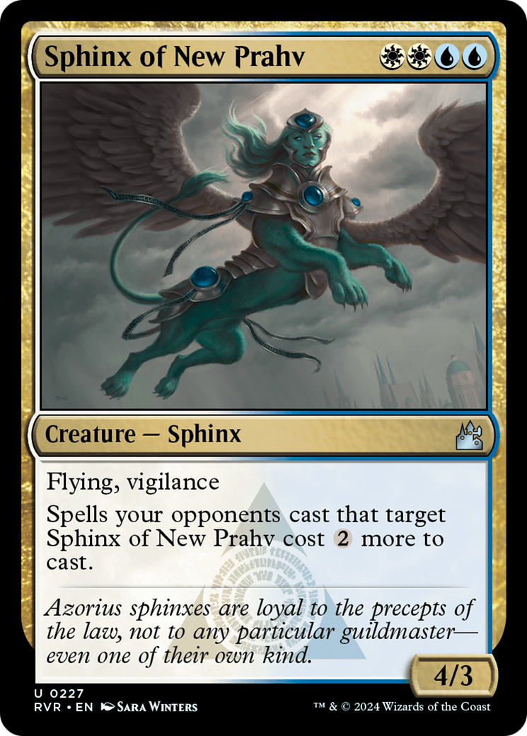 Sphinx of New Prahv [Ravnica Remastered] | Gear Gaming Bentonville