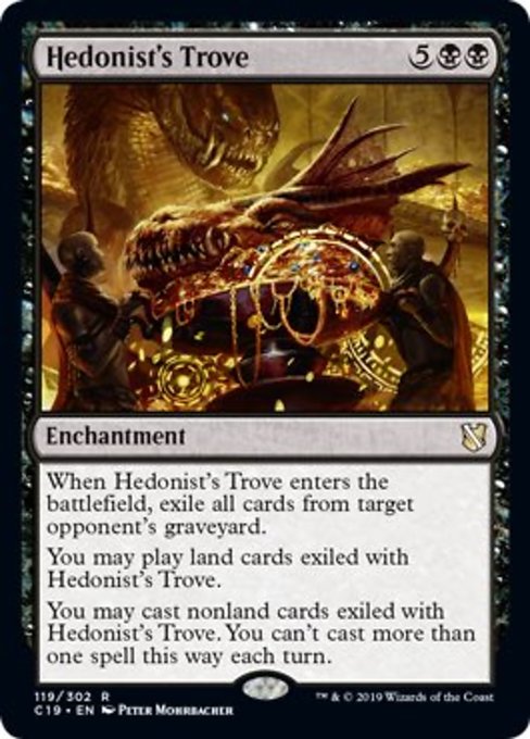 Hedonist's Trove [Commander 2019] | Gear Gaming Bentonville