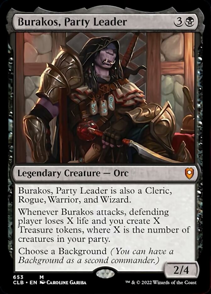 Burakos, Party Leader [Commander Legends: Battle for Baldur's Gate] | Gear Gaming Bentonville