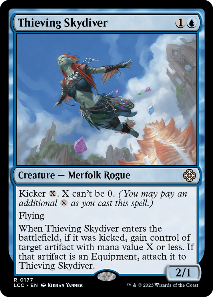 Thieving Skydiver [The Lost Caverns of Ixalan Commander] | Gear Gaming Bentonville