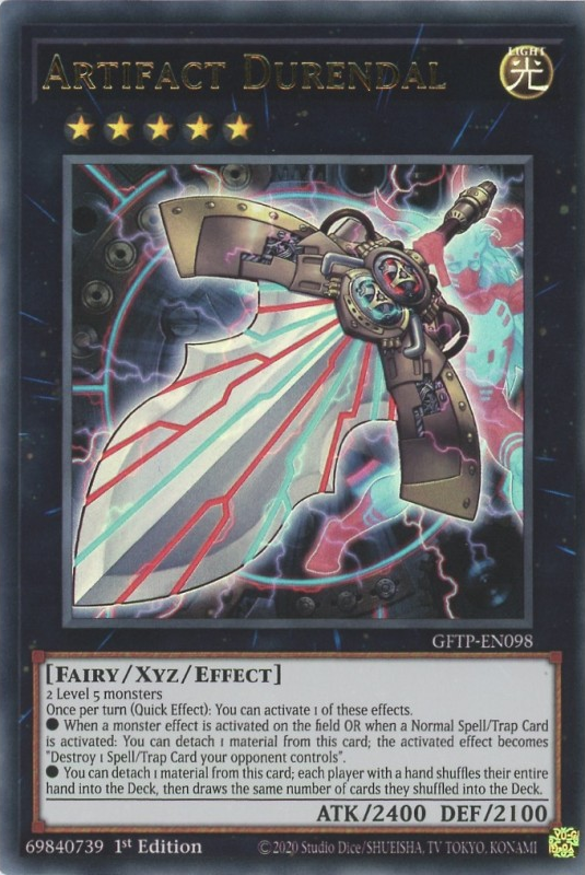 Artifact Durendal [GFTP-EN098] Ultra Rare | Gear Gaming Bentonville