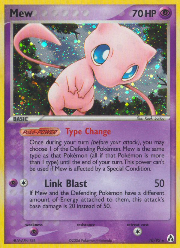 Mew (10/92) [EX: Legend Maker] | Gear Gaming Bentonville