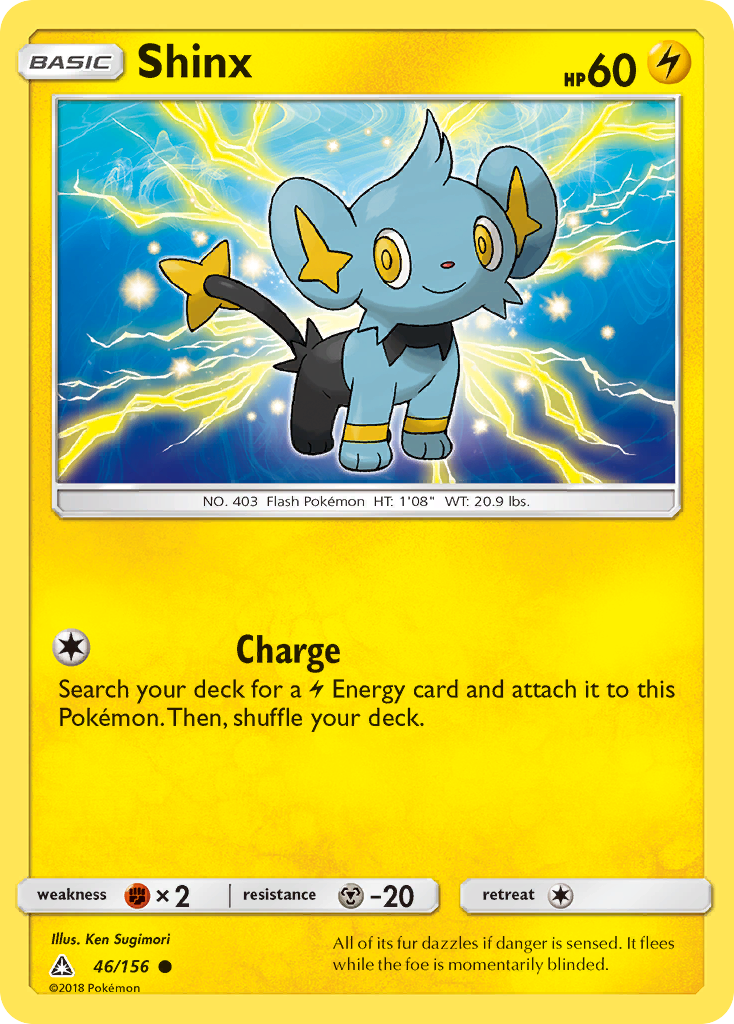 Shinx (46/156) [Sun & Moon: Ultra Prism] | Gear Gaming Bentonville