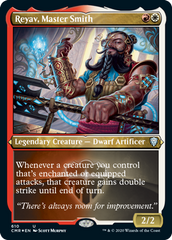 Reyav, Master Smith (Foil Etched) [Commander Legends] | Gear Gaming Bentonville