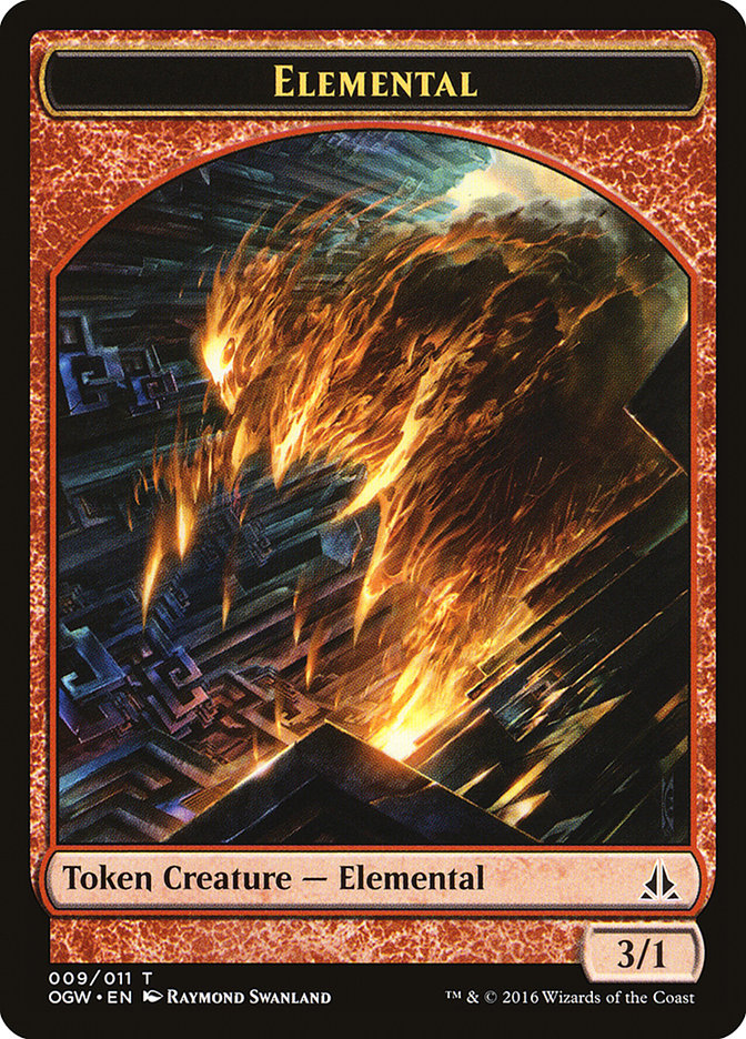 Elemental (009/011) [Oath of the Gatewatch Tokens] | Gear Gaming Bentonville