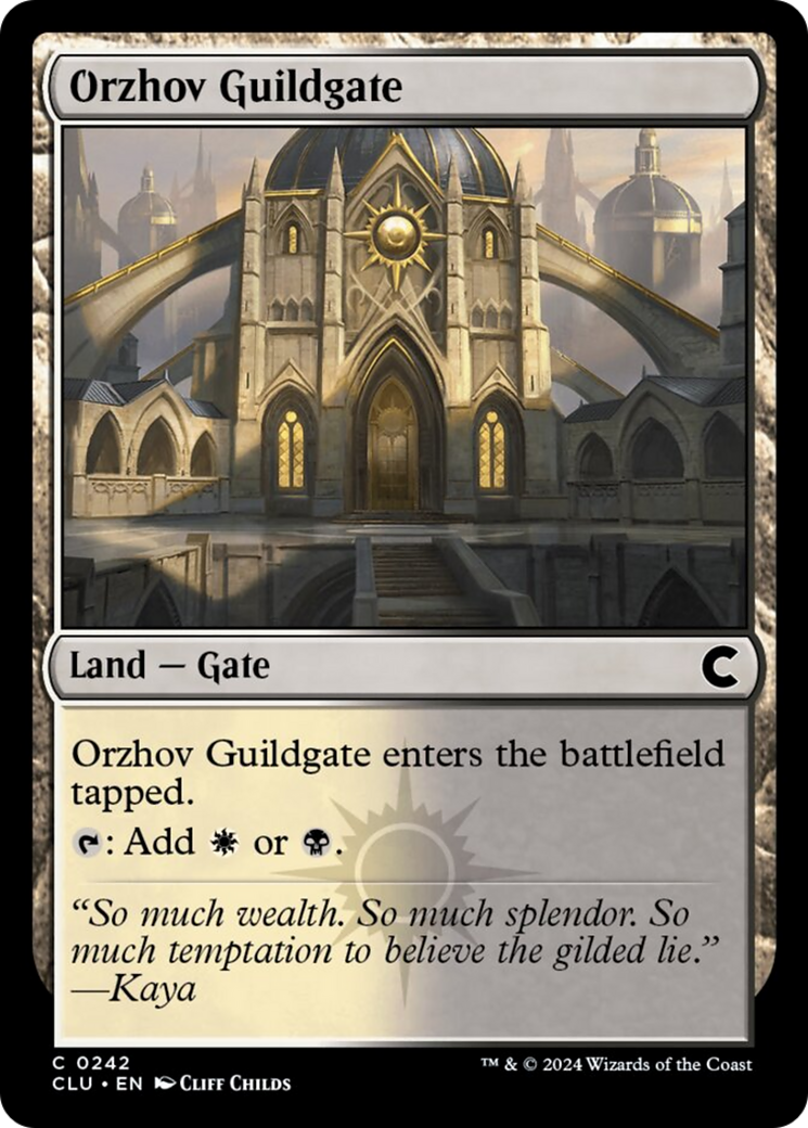 Orzhov Guildgate [Ravnica: Clue Edition] | Gear Gaming Bentonville