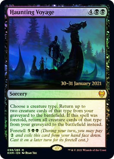 Haunting Voyage  [Kaldheim Prerelease Promos] | Gear Gaming Bentonville