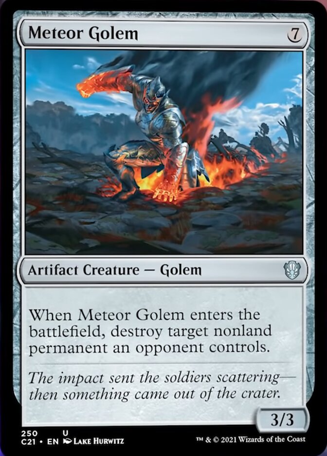 Meteor Golem [Commander 2021] | Gear Gaming Bentonville