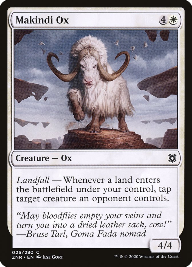 Makindi Ox [Zendikar Rising] | Gear Gaming Bentonville