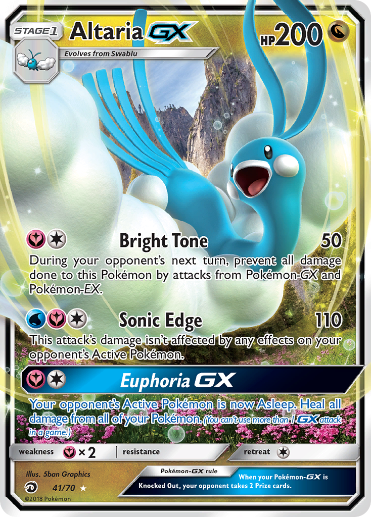 Altaria GX (41/70) [Sun & Moon: Dragon Majesty] | Gear Gaming Bentonville