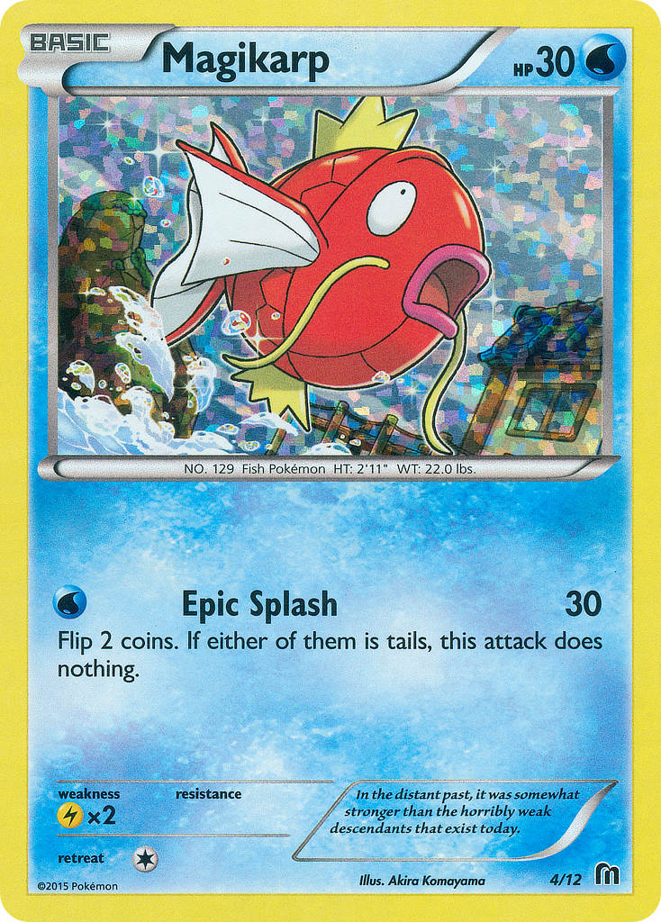 Magikarp (4/12) [McDonald's Promos: 2016 Collection] | Gear Gaming Bentonville