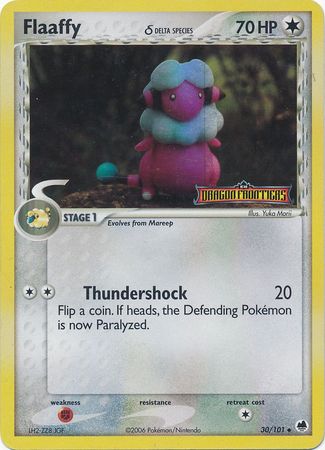 Flaaffy (30/101) (Delta Species) (Stamped) [EX: Dragon Frontiers] | Gear Gaming Bentonville