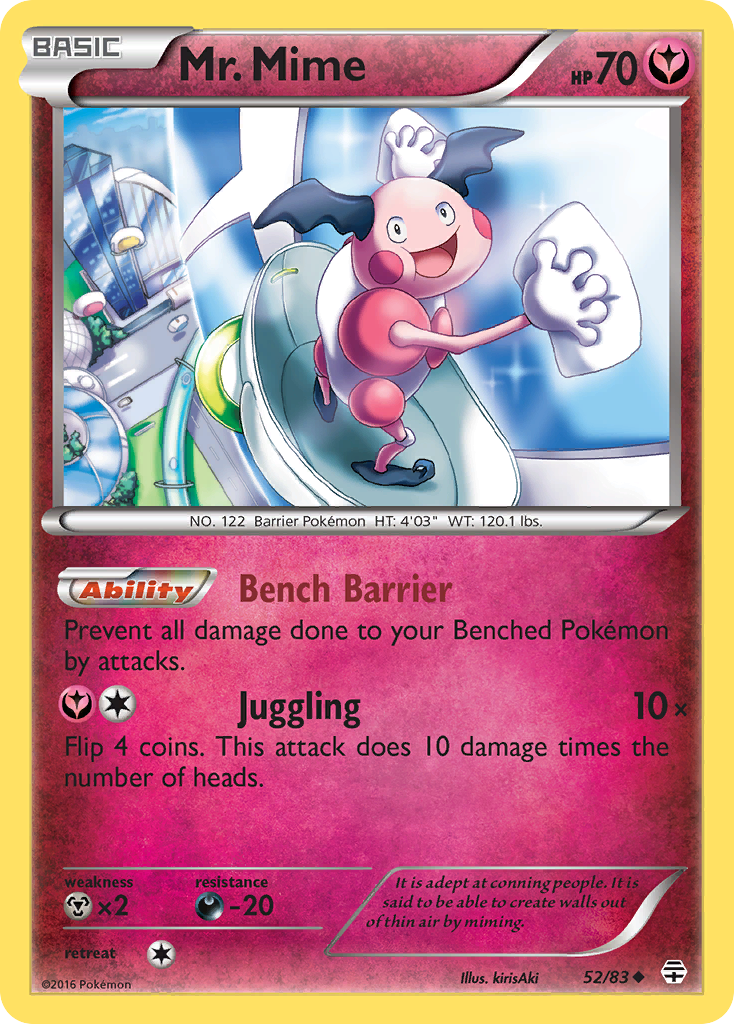 Mr. Mime (52/83) [XY: Generations] | Gear Gaming Bentonville