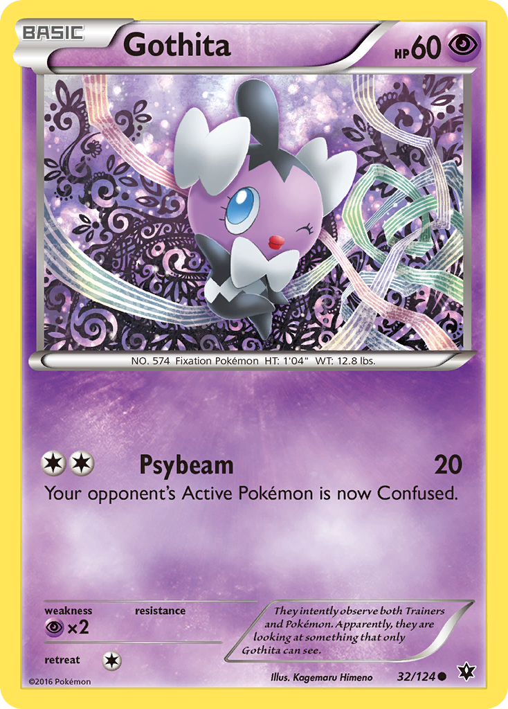 Gothita (32/124) [XY: Fates Collide] | Gear Gaming Bentonville