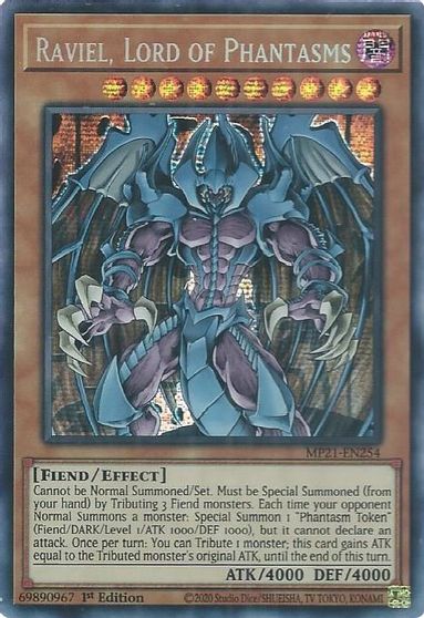 Raviel, Lord of Phantasms [MP21-EN254] Prismatic Secret Rare | Gear Gaming Bentonville