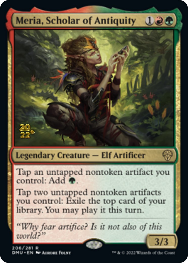 Meria, Scholar of Antiquity [Dominaria United Prerelease Promos] | Gear Gaming Bentonville