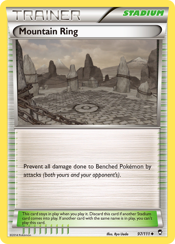 Mountain Ring (97/111) [XY: Furious Fists] | Gear Gaming Bentonville