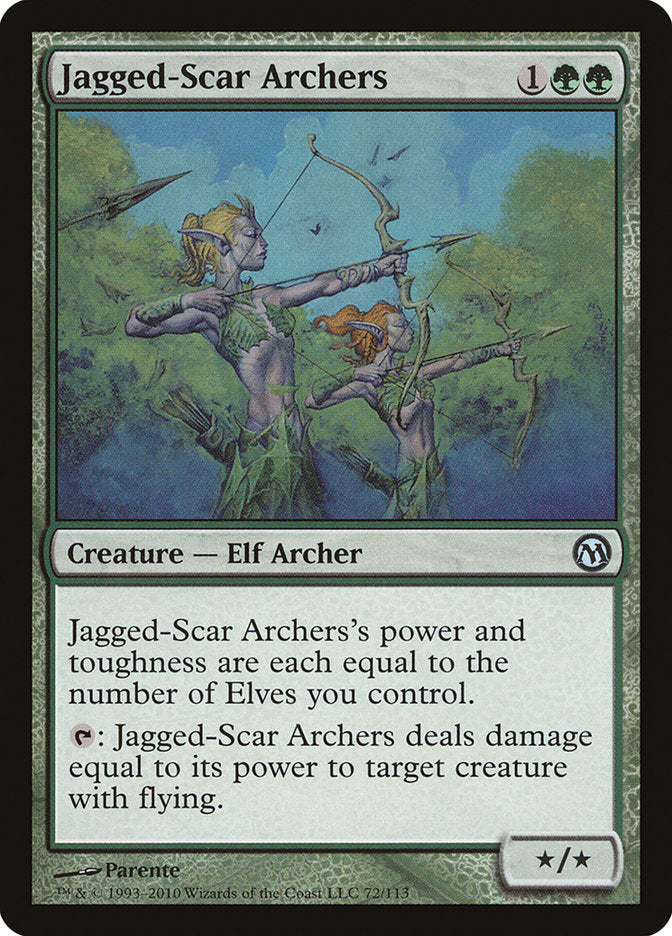 Jagged-Scar Archers [Duels of the Planeswalkers] | Gear Gaming Bentonville