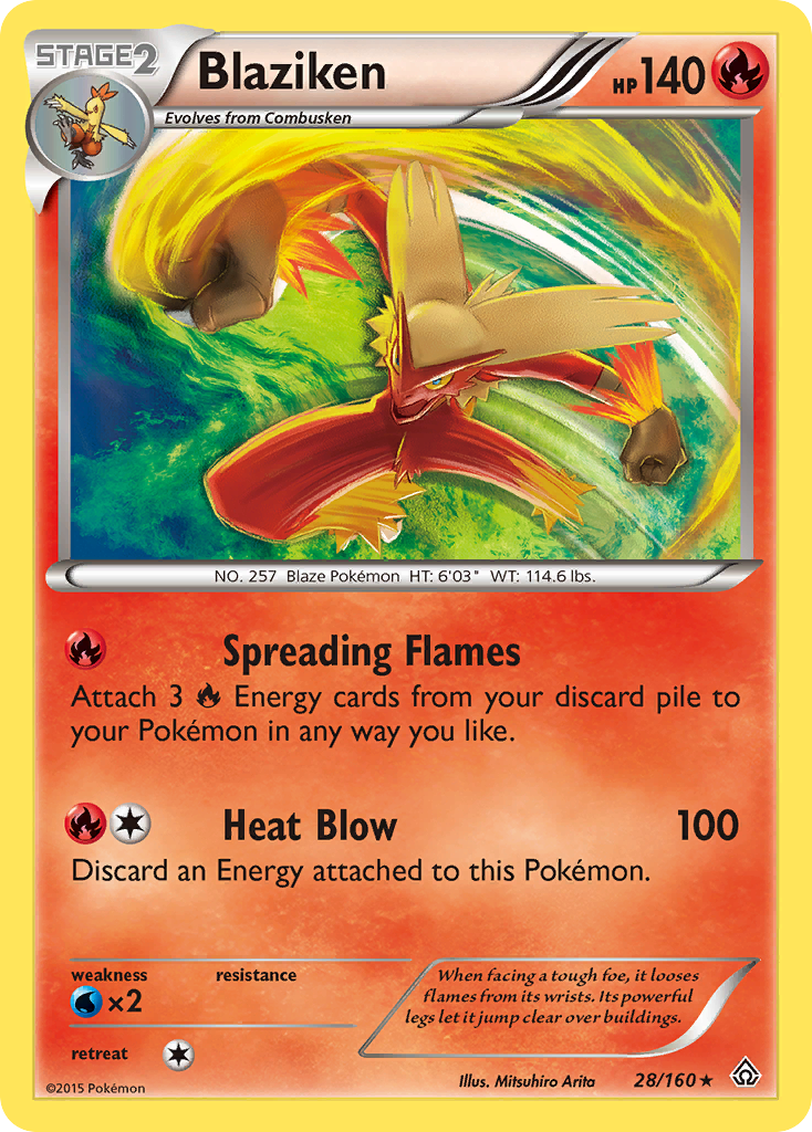 Blaziken (28/160) [XY: Primal Clash] | Gear Gaming Bentonville