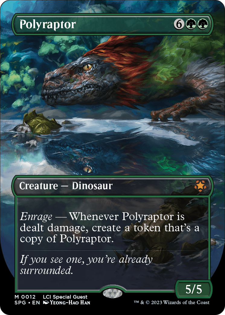 Polyraptor (Borderless) [The Lost Caverns of Ixalan Special Guests] | Gear Gaming Bentonville