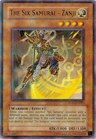 The Six Samurai - Zanji [HL05-EN005] Parallel Rare | Gear Gaming Bentonville