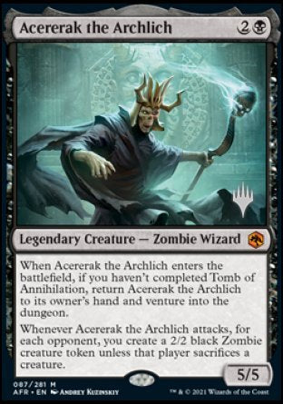 Acererak the Archlich (Promo Pack) [Dungeons & Dragons: Adventures in the Forgotten Realms Promos] | Gear Gaming Bentonville